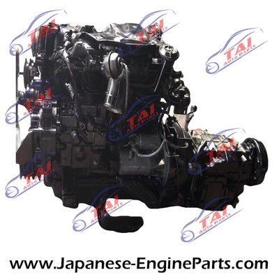 4HK1 Euro III Euro IV Isuzu Engine Spare Parts Assembly With Gearbox For NPR