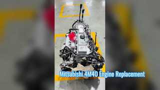 三菱パジェロ用 4M40 4M40T ディーゼル エンジン アセンブリを使用