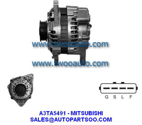良い価格 A3TA5491 MD374904 - MITSUBISHI Alternator 12V 100A Alternadores オンライン