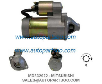 良い価格 MD332022 MD356104 - MITSUBISHI Starter Motor 12V 1.2KW 8T MOTORES DE ARRANQUE オンライン