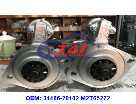 お買い得 34466-20102 M2T65272 産業用エンジンパーツ MITSUBISHI S4E 24V 11T用のスタートモーター オンライン