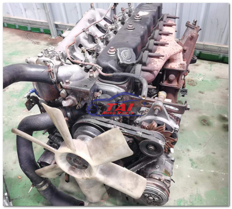 Good Condition Used Engine , Japan Original Isuzu 6he1 Engine