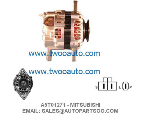 お買い得 A5T00972 A5T01271 - 三菱オルタネーター 12V 50A オルタナドール オンライン