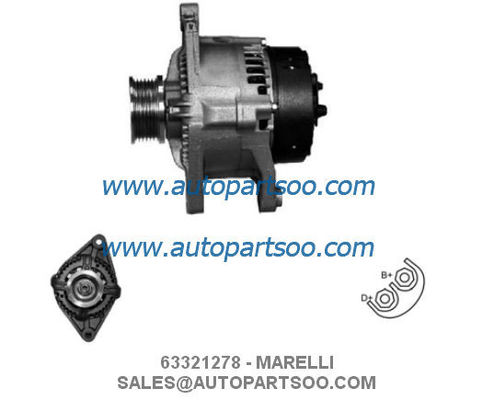 お買い得 63321278 63321311 - MARELLI オルタネーター 12V 65A オルタナドール オンライン