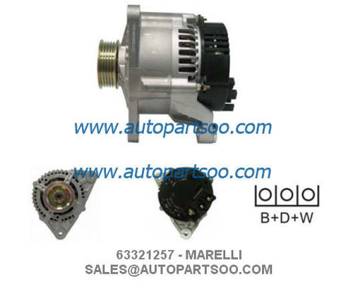 お買い得 63321257 63321425 - MARELLI オルタネーター 12V 70A オルタナドール オンライン