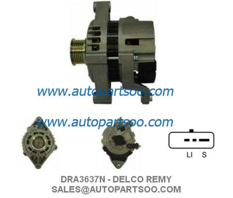 お買い得 DRA3637 DRA3637N - DELCO REMY オルタネーター 12V 85A オルタナドール オンライン