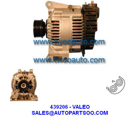 お買い得 436732 439206 A13VI178 - VALEO オルタネーター 12V 90A オルタナドール オンライン