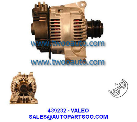 お買い得 439232 439333 A13VI202 - VALEO オルタネーター 12V 90A オルタナドール オンライン