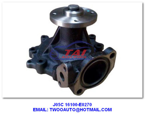 お買い得 水ポンプ J05c OEM 16100-E0270 ヒノ エンジンパーツ TS 16949 メタル オンライン
