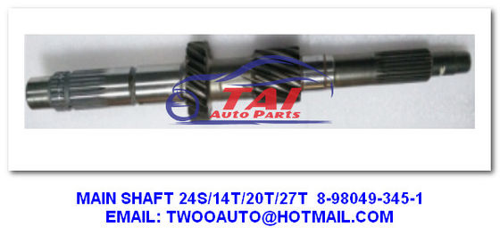 お買い得 自動車部品 日本式トラック部品 8-98049-345-1 Isuzu VGS ピカップ メインシャフト 24S/14T/20T/27T オンライン