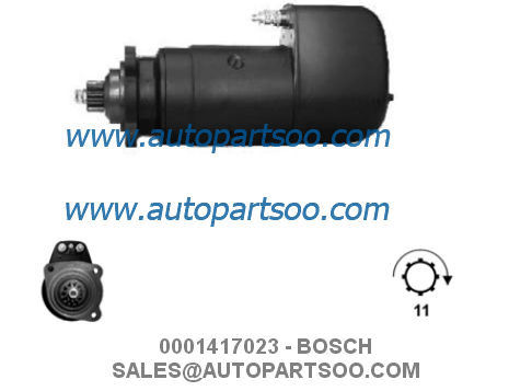 お買い得 0001411010 0001417023 - BOSCH スターターモーター 24V 6.6KW 11T MOTORES DE ARRANQUE オンライン