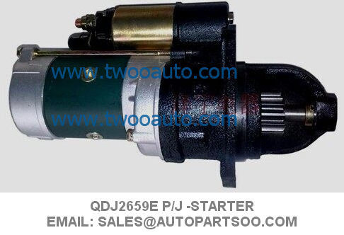 お買い得 QDJ2659E PJ - スターター モーター ペリカン バージ PB-2004 24V 5.5KW 11T オンライン