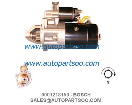 お買い得 0001218159 0001218759 - BOSCH スターターモーター 12V 2.2KW 9T MOTORES DE ARRANQUE オンライン