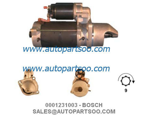 お買い得 0001231003 0986017990 - BOSCH スターターモーター 24V 4KW 9T MOTORES DE ARRANQUE オンライン