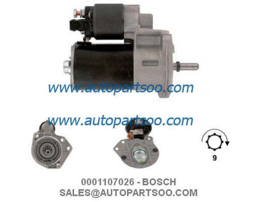 お買い得 0001107026 0001107103 - BOSCH スターターモーター 12V 1.1KW 9T MOTORES DE ARRANQUE オンライン