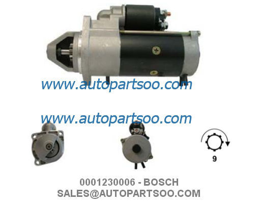 お買い得 0001230006 0001230014 - BOSCH スターターモーター 12V 3KW 9T MOTORES DE ARRANQUE オンライン
