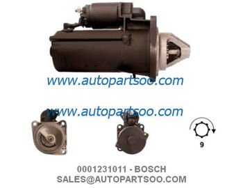 Good price 0001231011 0986019010 - BOSCH Starter Motor 24V 4KW 9T MOTORES DE ARRANQUE オンライン