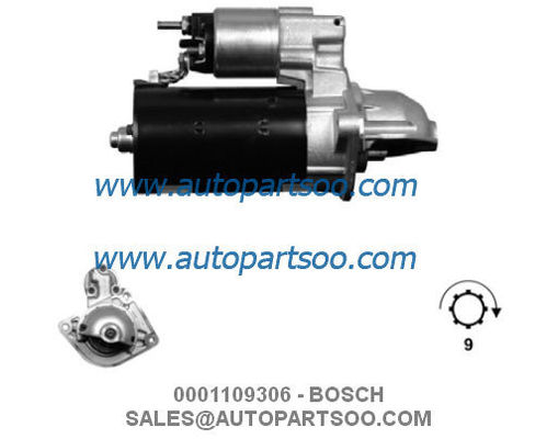 お買い得 0001109306 0001109307 - BOSCH スターターモーター 12V 2.5KW 9T MOTORES DE ARRANQUE オンライン
