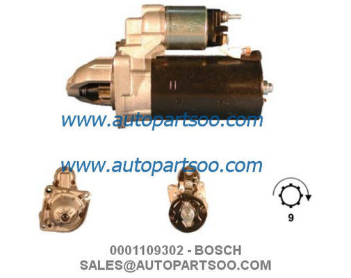 お買い得 0001109302 0001109303 - BOSCH スターターモーター 12V 2.5KW 9T MOTORES DE ARRANQUE オンライン