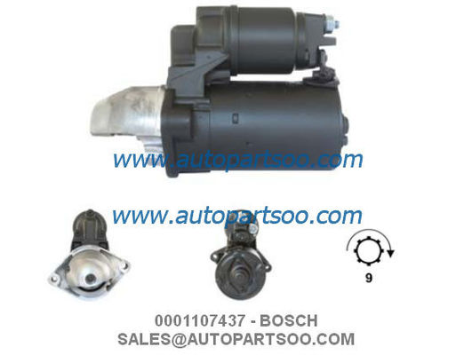お買い得 0001107437 0986021240 - BOSCH スターターモーター 12V 1.1KW 9T MOTORES DE ARRANQUE オンライン