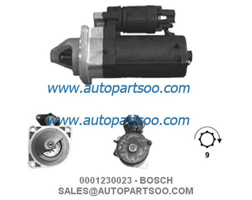 お買い得 0001230023 - BOSCH スターターモーター 12V 3KW 9T MOTORES DE ARRANQUE オンライン