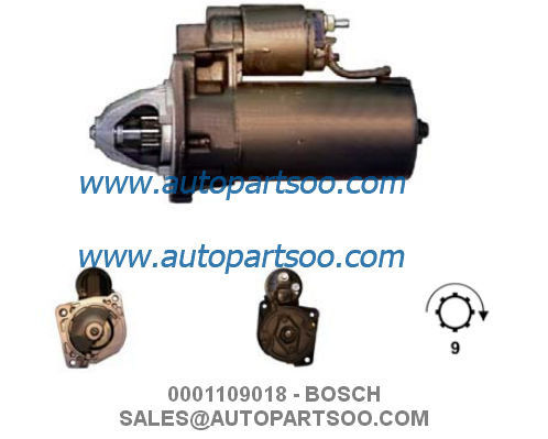 お買い得 0001109018 0001110092 - BOSCH スターターモーター 12V 1.8KW 9T MOTORES DE ARRANQUE オンライン