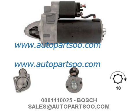 お買い得 0001110025 0001110082 - BOSCH スターターモーター 12V 1.7KW 10T MOTORES DE ARRANQUE オンライン