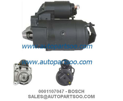 お買い得 0001107047 - BOSCH スターターモーター 12V 1.1KW 10T MOTORES DE ARRANQUE オンライン