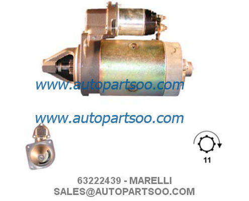 お買い得 63222400 63222439 - MARELLI スターターモーター 12V 1.3KW 11T MOTORES DE ARRANQUE オンライン