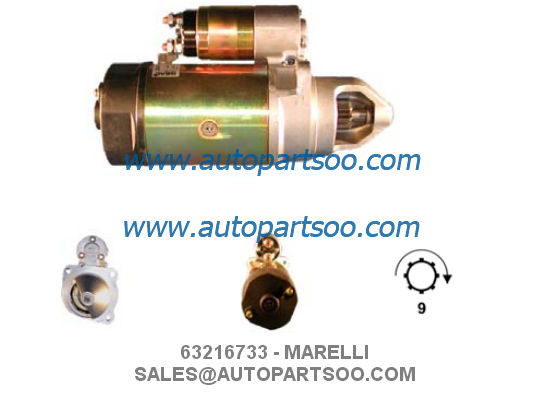 お買い得 63216702 63216733 - MARELLI スターター モーター 24V 4KW 9T MOTORES DE ARRANQUE オンライン