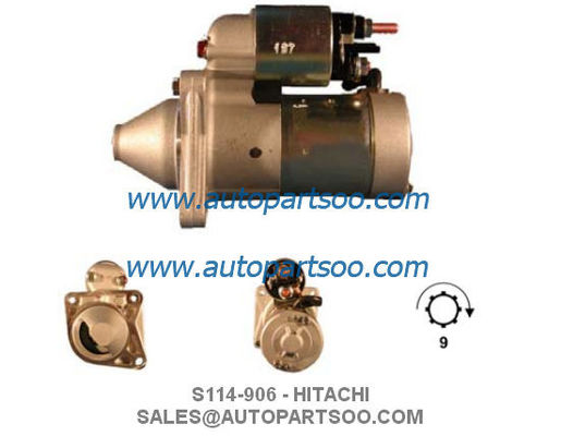 お買い得 S114-905 S114-906 - 日立スターターモーター 12V 1KW 9T MOTORES DE ARRANQUE オンライン