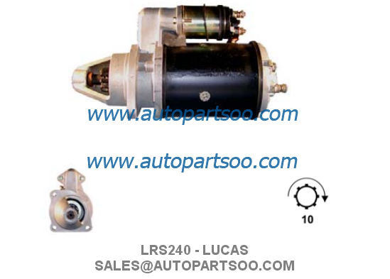 お買い得 LRS240 0001359045 - LUCAS スターター モーター 12V 2.8KW 10T MOTORES DE ARRANQUE オンライン