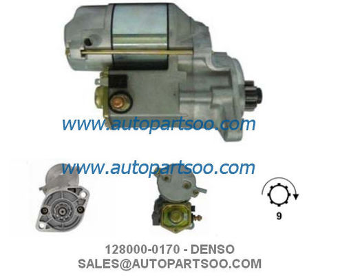 お買い得 128000-0171 128000-6640 - DENSO スターターモーター 12V 1.4KW 9T MOTORES DE ARRANQUE オンライン