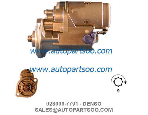 お買い得 028000-7791 128000-0020 - DENSO スターターモーター 12V 2KW 9T MOTORES DE ARRANQUE オンライン