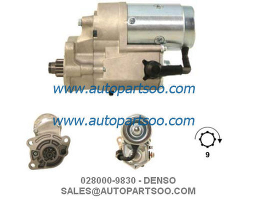 お買い得 028000-9830 128000-7030 - DENSO スターターモーター 12V 2KW 9T MOTORES DE ARRANQUE オンライン
