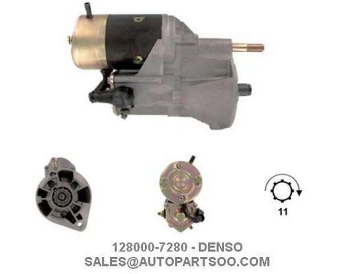 お買い得 128000-6170 128000-7280 - DENSO スターターモーター 24V 4.5KW 11T MOTORES DE ARRANQUE オンライン