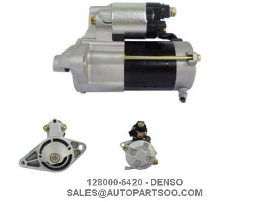 お買い得 128000-5682 128000-6420 - DENSO スターターモーター 12V 0.8KW 8,9T MOTORES DE ARRANQUE オンライン