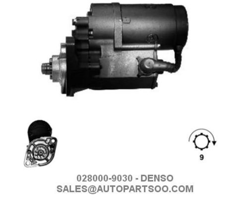 お買い得 028000-9030 228000-0691 - DENSO スターターモーター 12V 2KW 9T MOTORES DE ARRANQUE オンライン