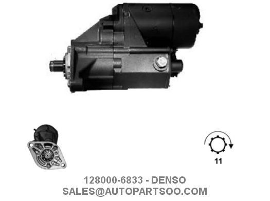 お買い得 128000-6833 128000-7360 - DENSO スターターモーター 12V 2.5KW 11T MOTORES DE ARRANQUE オンライン