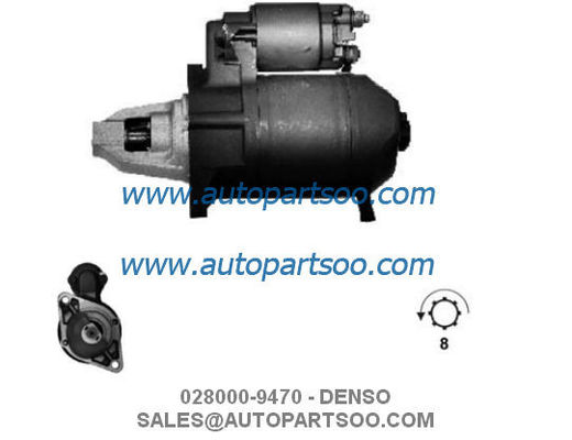 お買い得 028000-9470 128000-3621 - DENSO スターターモーター 12V 0.8KW 8T MOTORES DE ARRANQUE オンライン