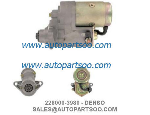 お買い得 228000-3980 228000-3981 - DENSO スターターモーター 12V 1.7KW 11T MOTORES DE ARRANQUE オンライン