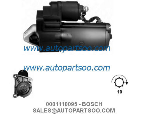 お買い得 0001110089 0001110095 - BOSCH スターターモーター 12V 1.7KW 10,11T MOTORES DE ARRANQUE オンライン