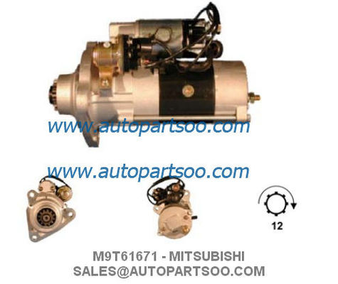 お買い得 M9T61671 M9T67671 - 三菱スターターモーター 24V 5KW 12T MOTORES DE ARRANQUE オンライン
