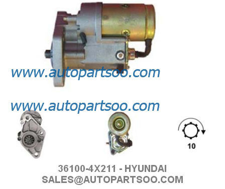 お買い得 36100-4X210 36100-4X211 - ヒュンダイスターターモーター 12V 2.2KW 10T MOTORES DE ARRANQUE オンライン