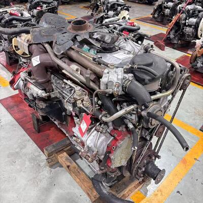HINOトラックおよび発電機用 EK100T ターボチャージャー付き 5.87L 排気量 直列6気筒 メカニカルディーゼルエンジンアセンブリ