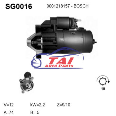 始動機モーター0001261015 - BOSCH 24V 7.5KW 11T DRS6380 DRS8850のための…